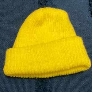Neon yellow Broner Beanie